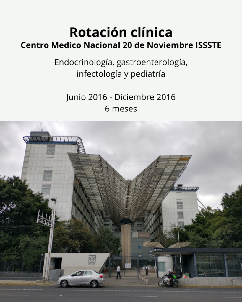 Centro Medico Nacional 20 de Noviembre ISSSTE