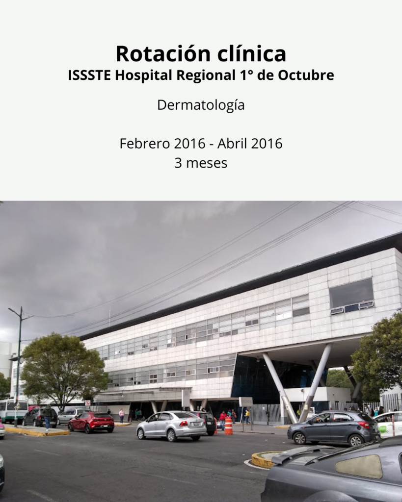 ISSSTE Hospital Regional 1° de Octubre